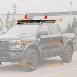 Portapacchi per auto, portapacchi per Ford Ranger Raptor 2015-2022,  accessori decorativi per auto robusti e durevoli, non facili da arrugginire  : : Auto e Moto