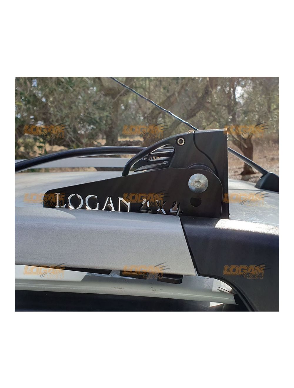 Scheinwerferhalter Satz Halterungen zur Montage einer Led Lightbar für Ford  Ranger 2012 - 2023 Wildtrak, Limited Black Edition und Modelle mit  Trägersystem T6 T7 T8